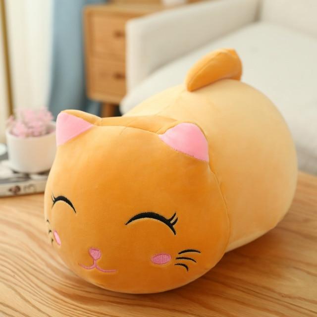 Soft Plush Fat Cat Doll – Cute Stuffed Animal Pillow Toy
