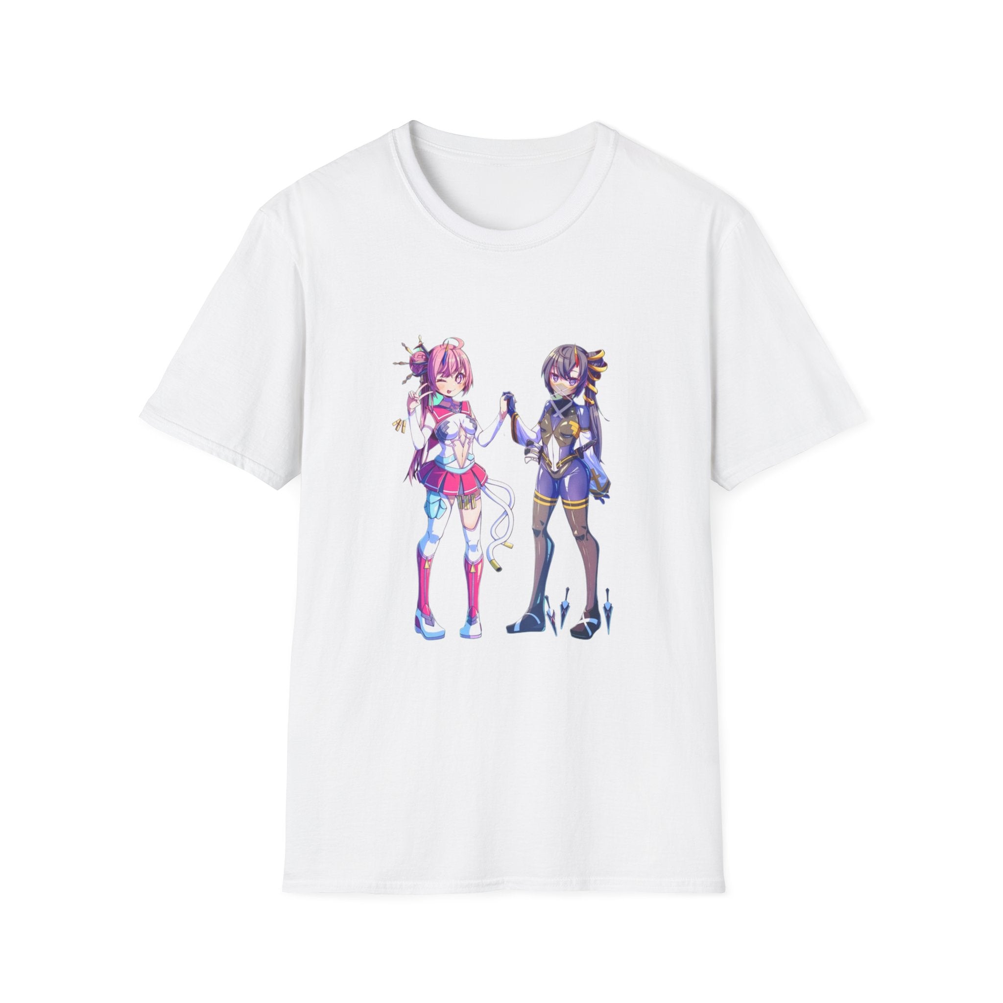 Anime-Inspired lewd Unisex T-Shirt, Cute Graphic Tee, Casual Wear, Gift for Fans, Cosplay Apparel