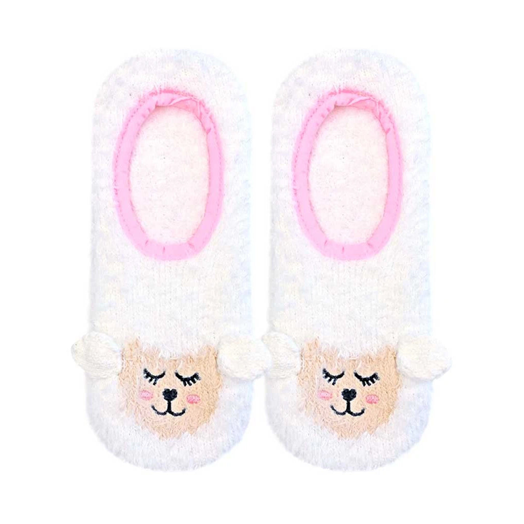 Fuzzy Lamb Non-Skid Slipper