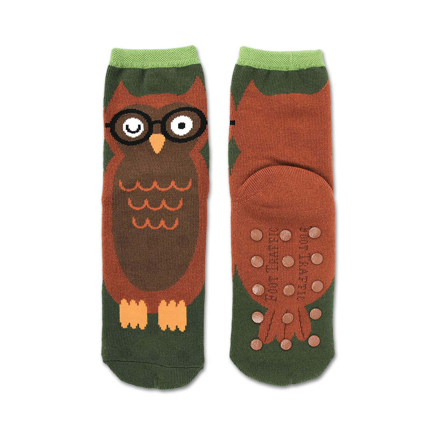 Owl Non-Skid Slipper