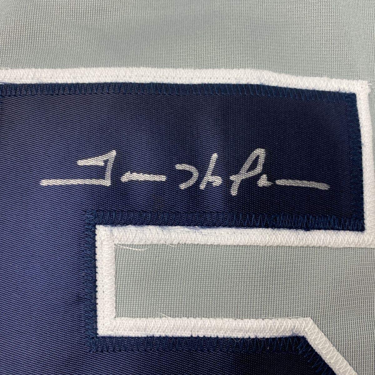 Autographed/Signed Trevor Hoffman San Diego Grey Baseball Jersey JSA COA