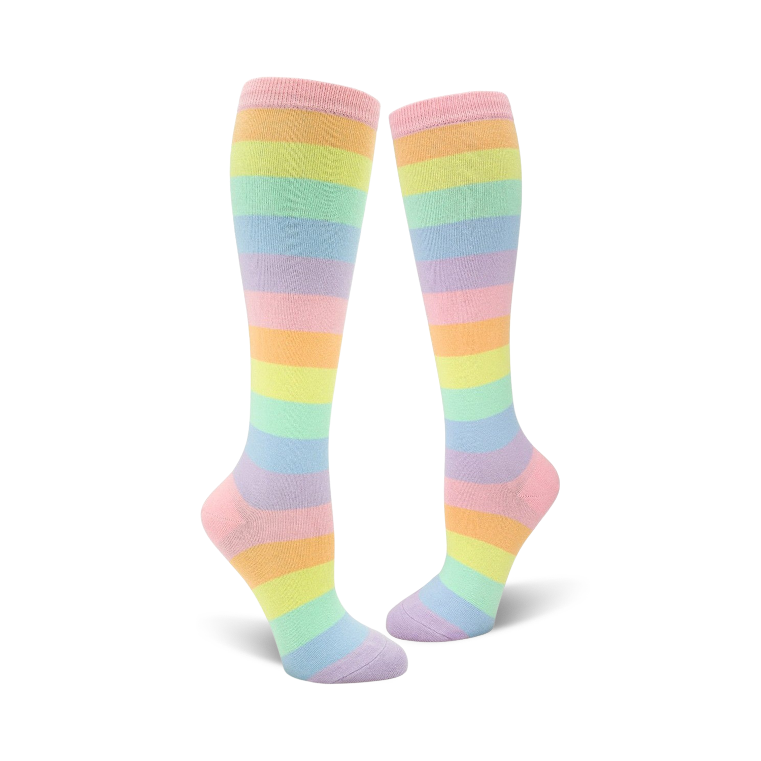 Pastel Rainbow Striped