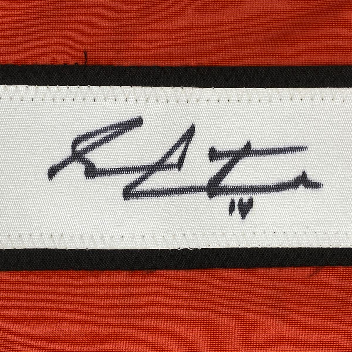 Autographed/Signed Sean Couturier Philadelphia Orange Hockey Jersey JSA COA