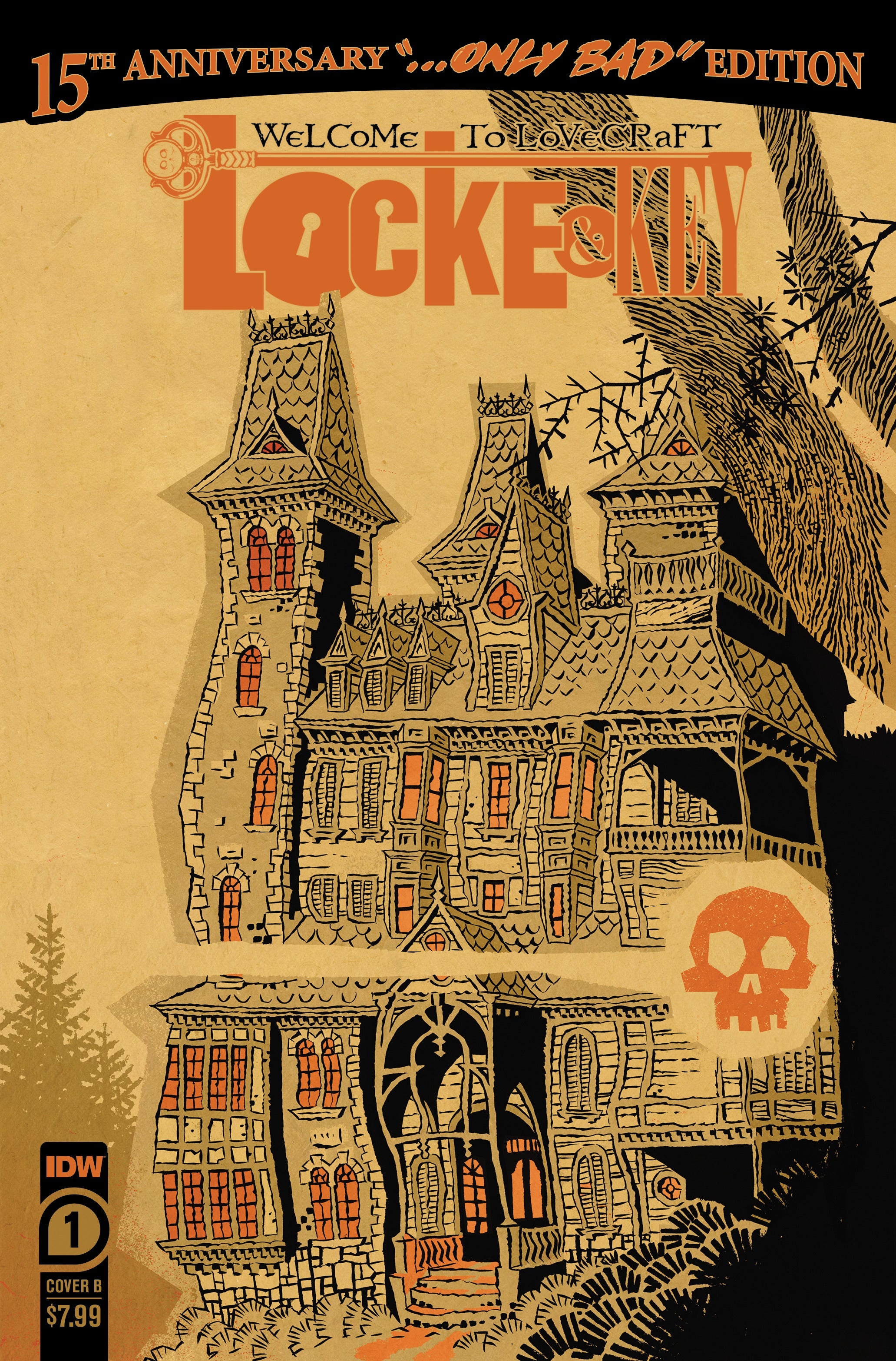 Locke & Key: Welcome To Lovecraft #1 15Th Anniversary Edition B Gane (07/19/2023) Idw