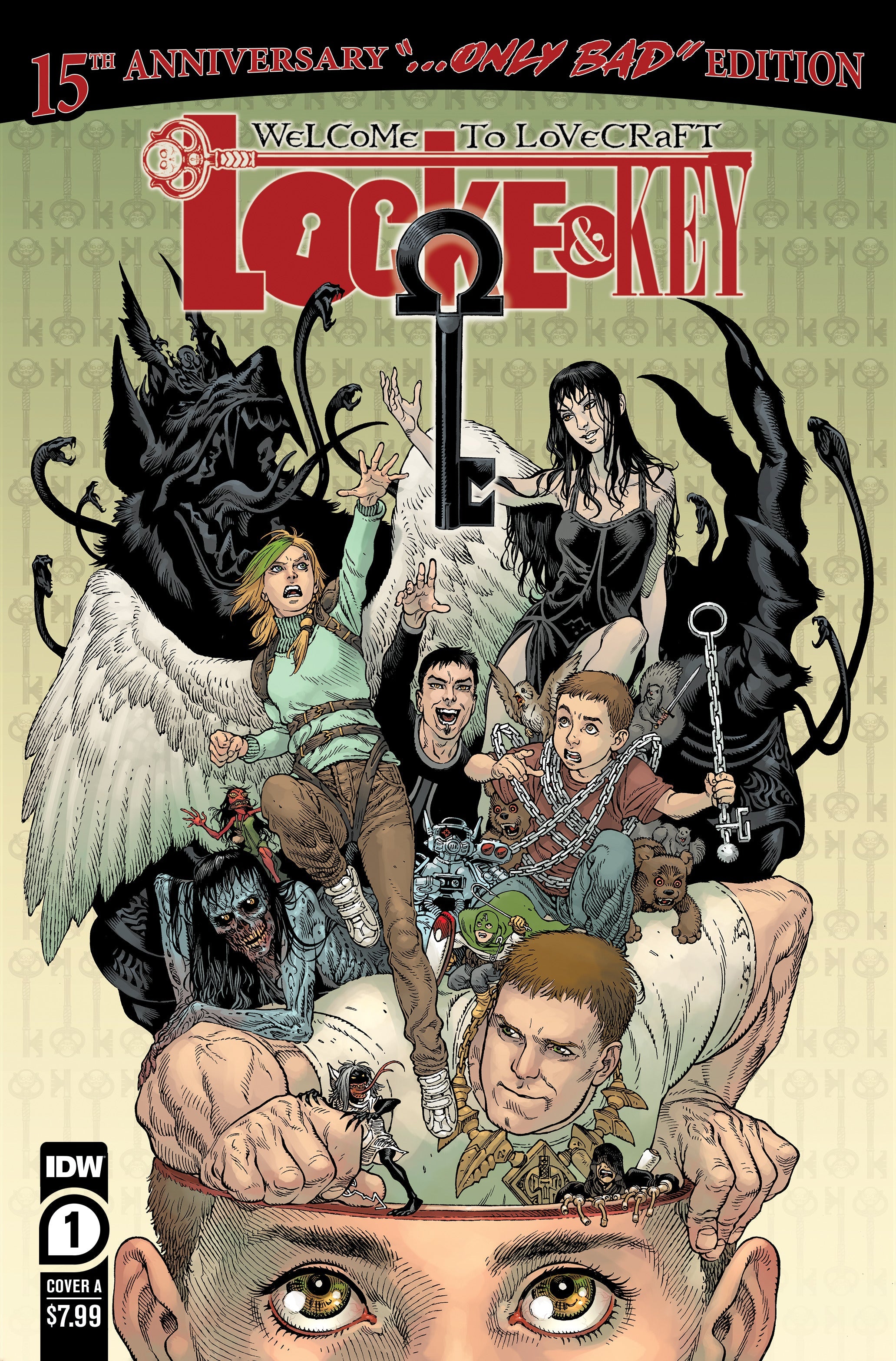 Locke & Key: Welcome To Lovecraft #1 15Th Anniversary Edition A Rodriguez (07/19/2023) Idw