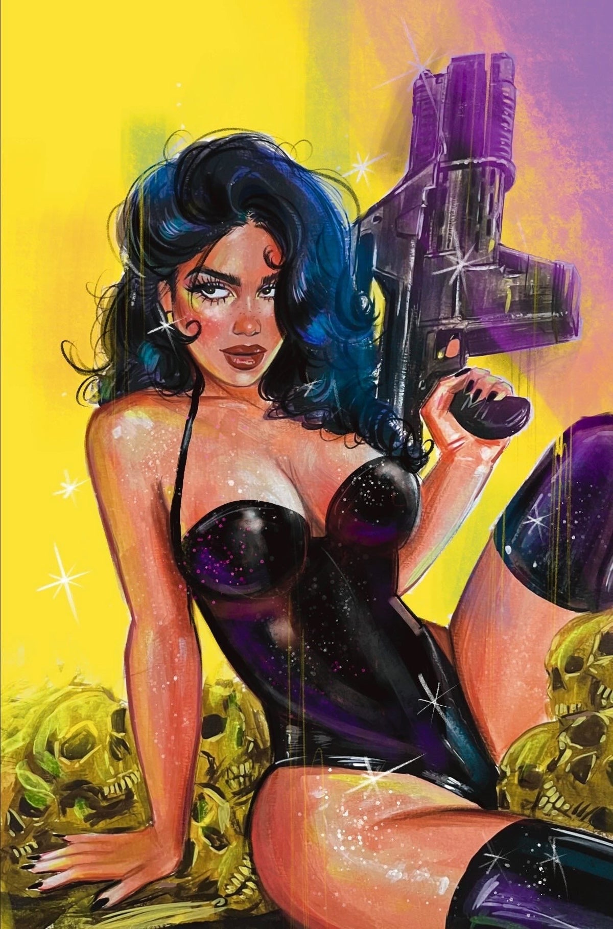 Gun Honey Doubles Down #4 SUSPIRIA Convention Exclusive Virgin Variant