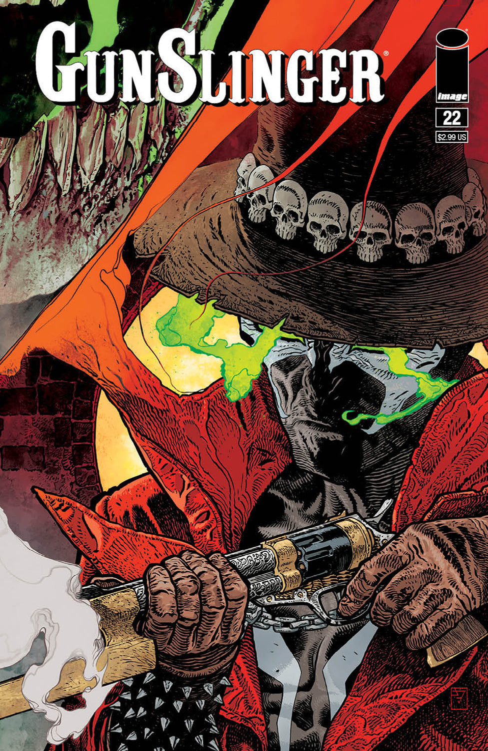 Gunslinger Spawn #22 A JH Williams Iii Todd McFarlane (07/19/2023) Image
