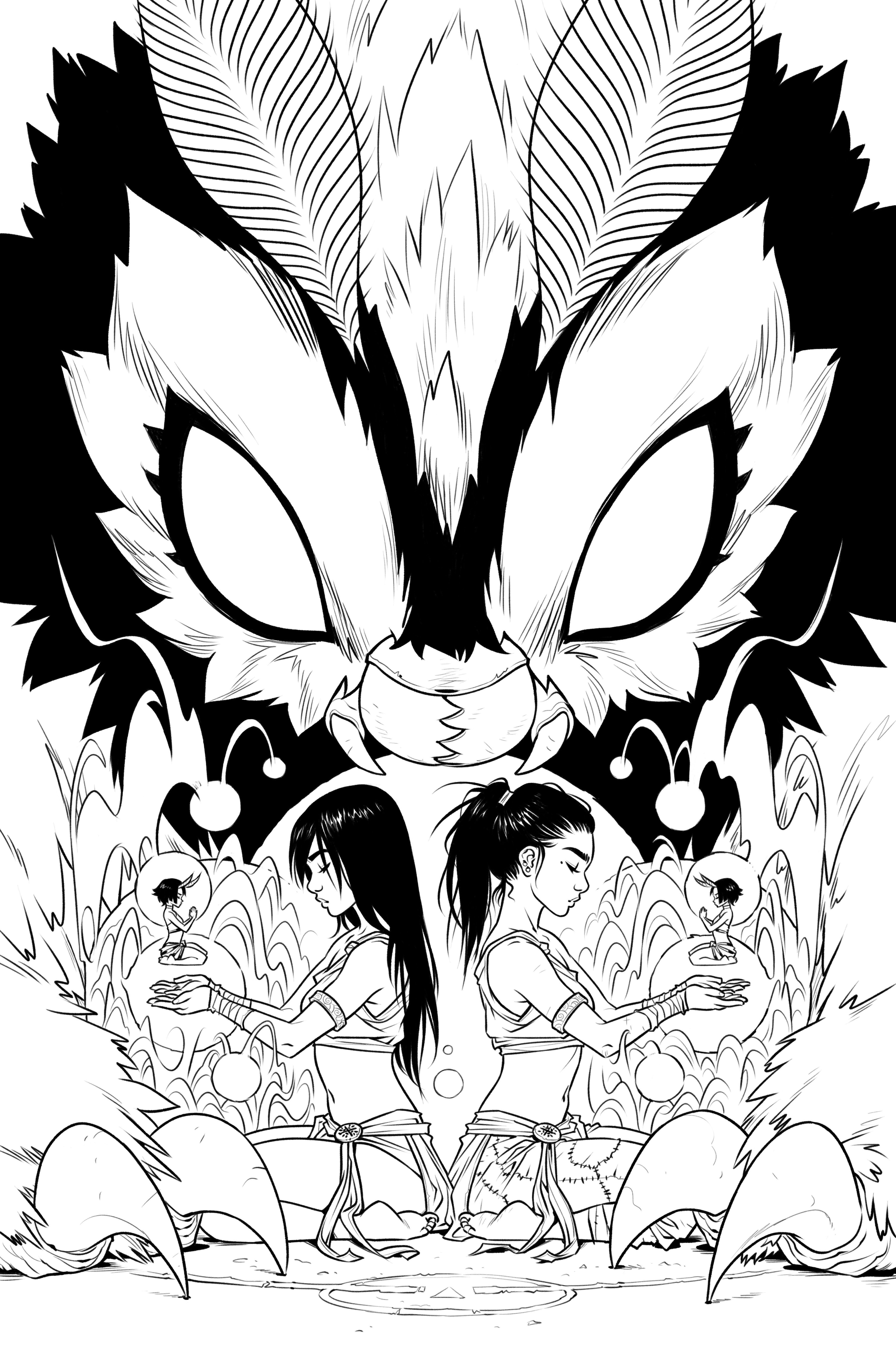 Mothra: Queen of the Monsters #1 Variant RI (25) (Campbell B&W)[1:25]