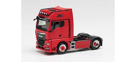 Herpa 313711 HO Scale 2020 Volvo FH Tractor Only - Assembled -- Ind. Lion (red)