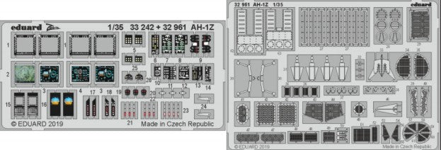 Eduard 32961 1/35 Aircraft- AH1Z for ACY (Painted)