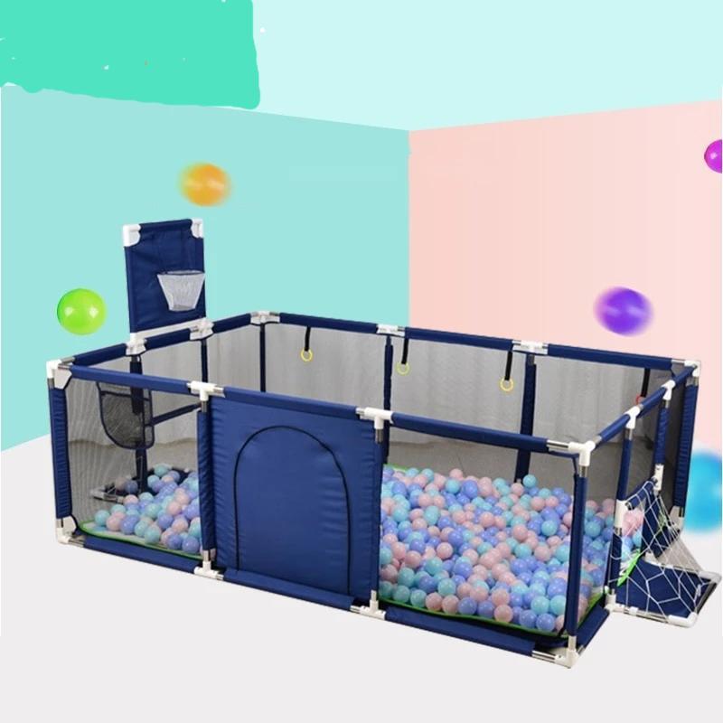 Portable Baby Playpen – Safe Indoor & Outdoor Play Yard with Breathable Mesh for Kids