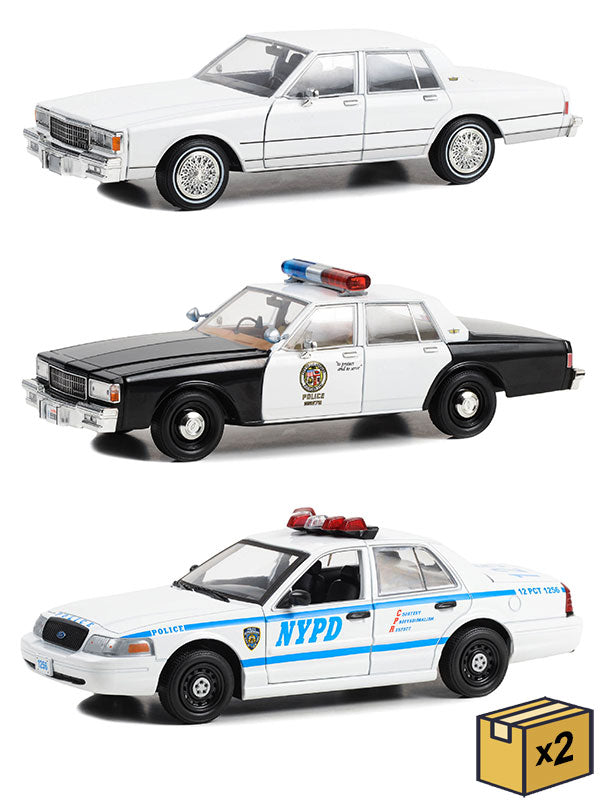 Greenlight 84180-CASE 1/24 Scale Hollywood Series 18 - Two Three-Piece Sets