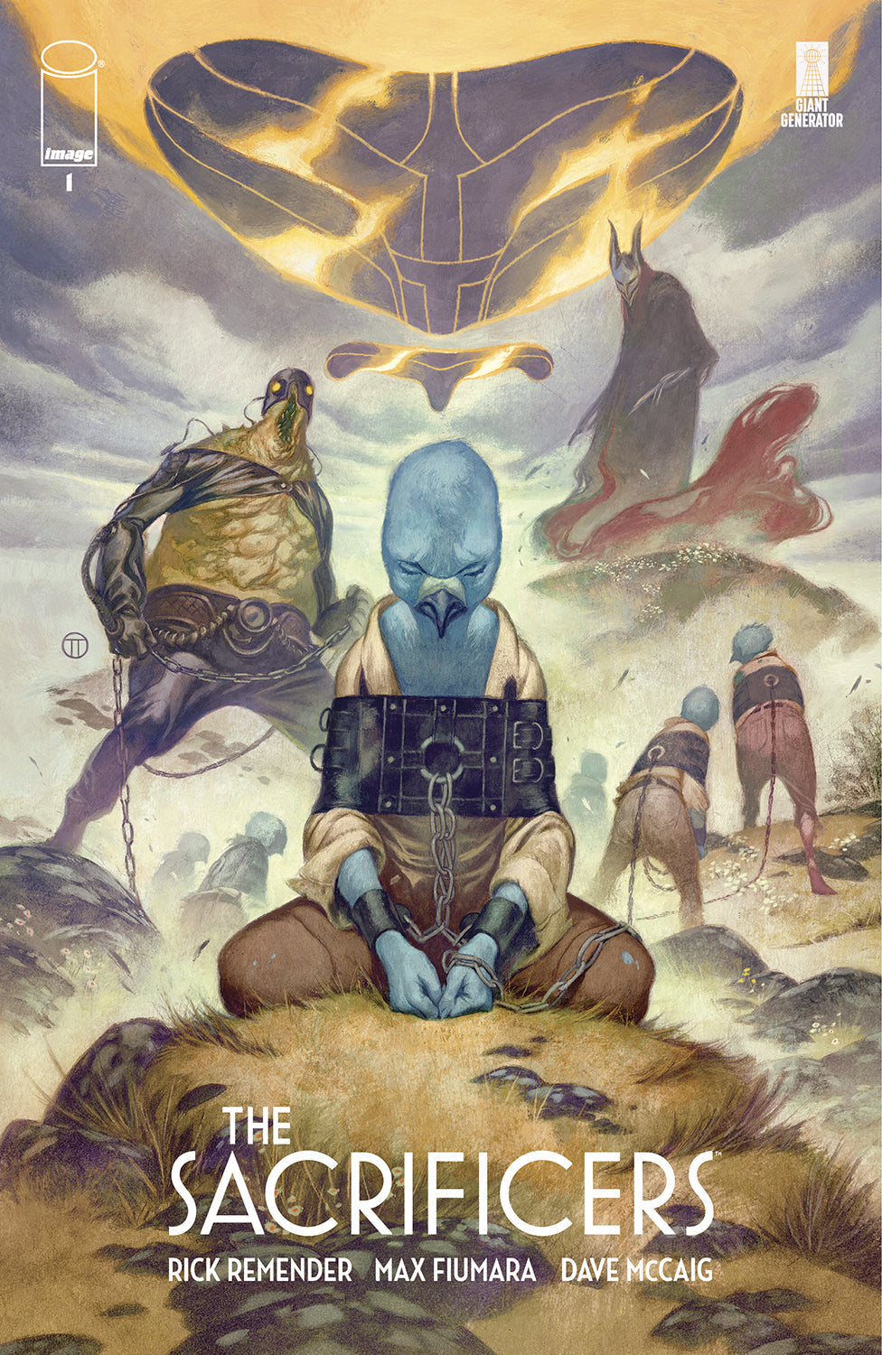 Sacrificers #1 B Julian Totino Tedesco Variant SIGNED Rick Remender (08/02/2023) Image