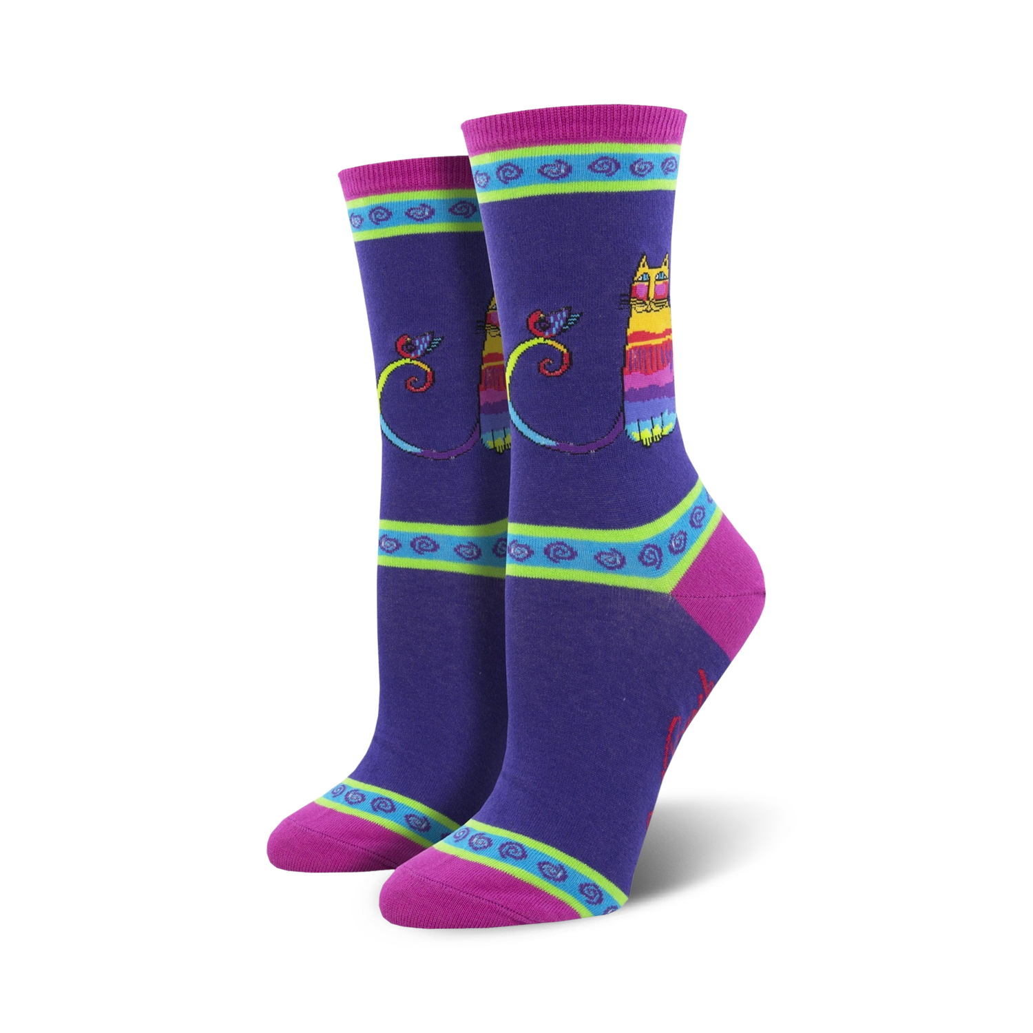 Laurel Burch Rainbow Cat