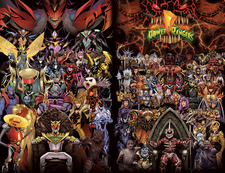 MIghty Morphin Power Rangers MMPR 30Th Annv Special #1 G 1:5 Bon Bernardo Variant (08/30/2023) Boom