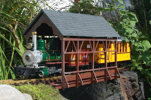 PIKO 62116 G Scale Covered Bridge Kit