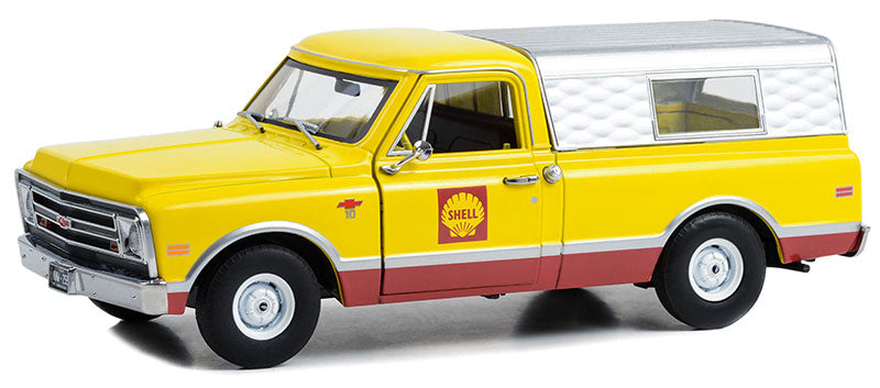 Greenlight 85072 1/24 Scale Shell Oil - 1968 Chevrolet C-10 Pickup