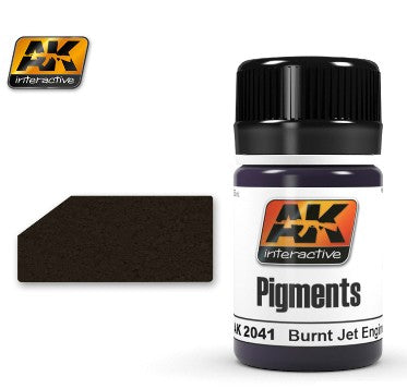 AK Interactive 2041 Air Series: Brunt Jet Engine Dry Pigment 35ml Bottle