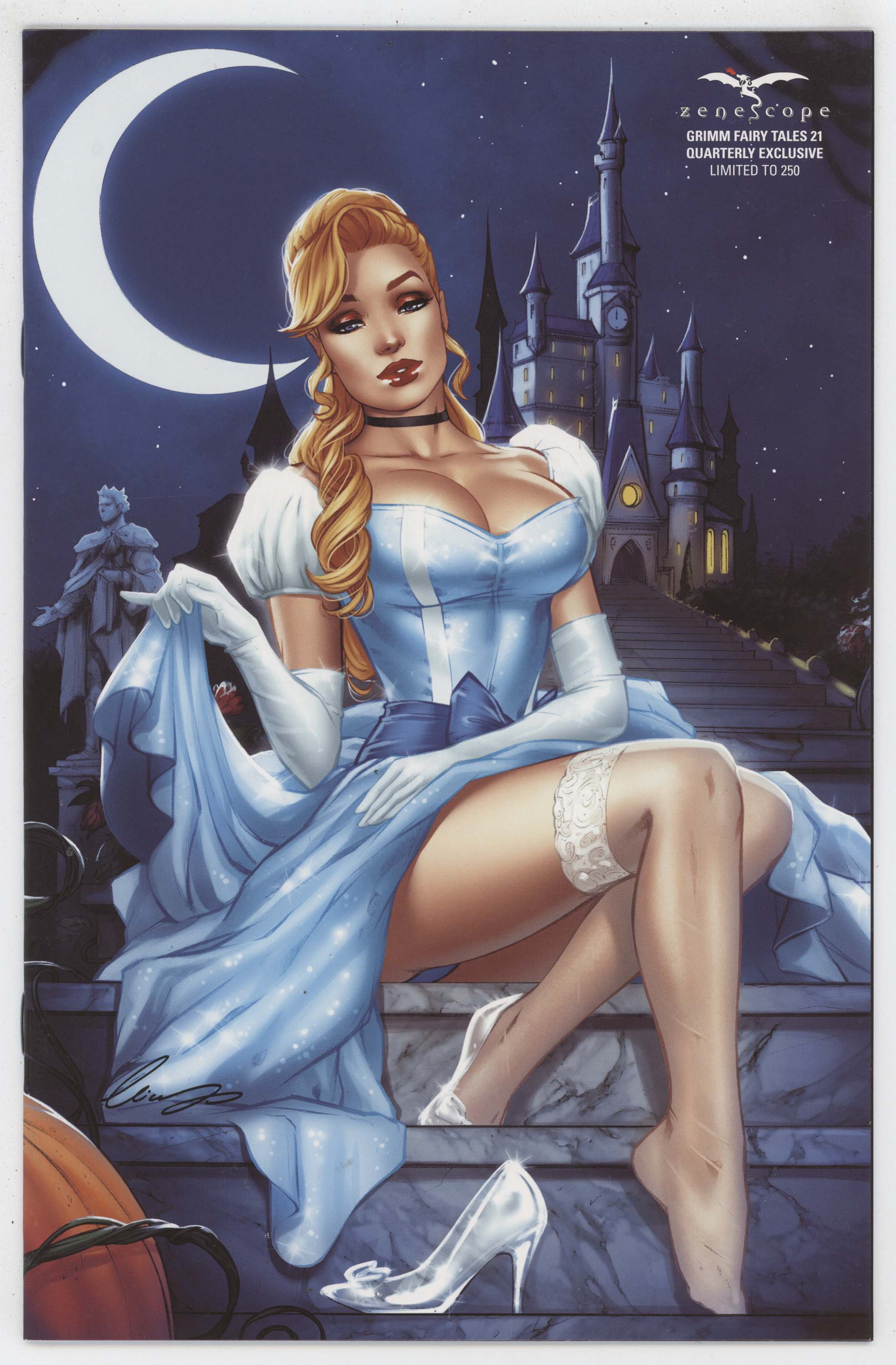 Grimm Fairy Tales 21 Zenescope 2018 NM- 9.2 Elias Chatzoudis Cinderella Cosplay