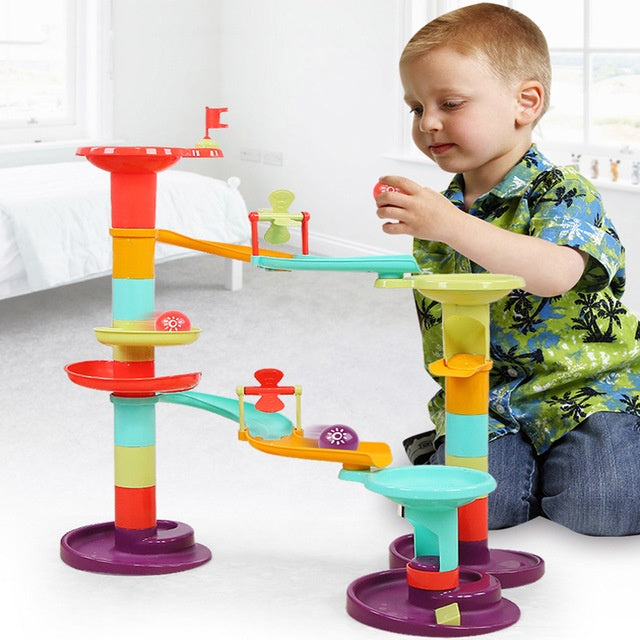 Musical Baby Toy Track – Interactive Early Education Playset with Lights and Music