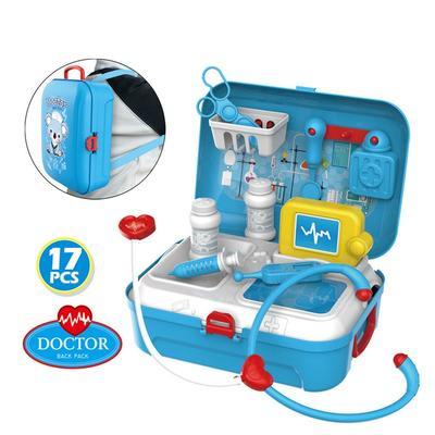 Pretend Play Doctor Kit – Kids Medical Toy Set with Carry Case