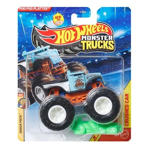 Hot Wheels Monster Trucks 1:64 Scale Vehicle 2026 - Select Vehicle(s) (5393)