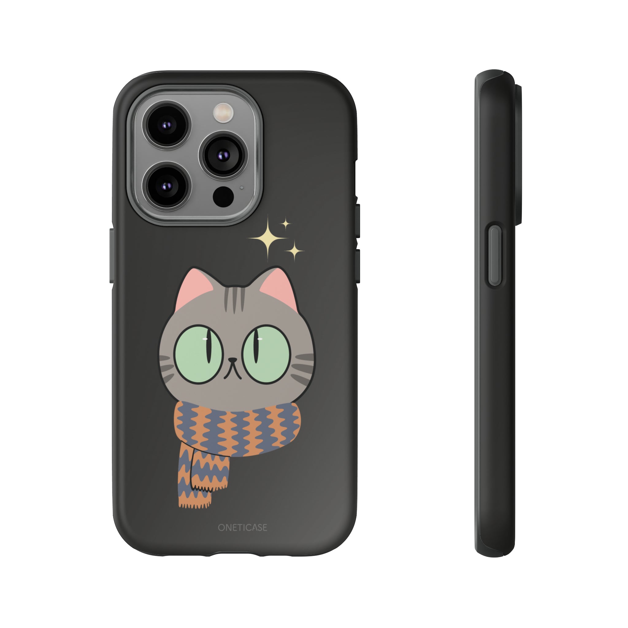 Feline Cozy Cat Tough iPhone Case
