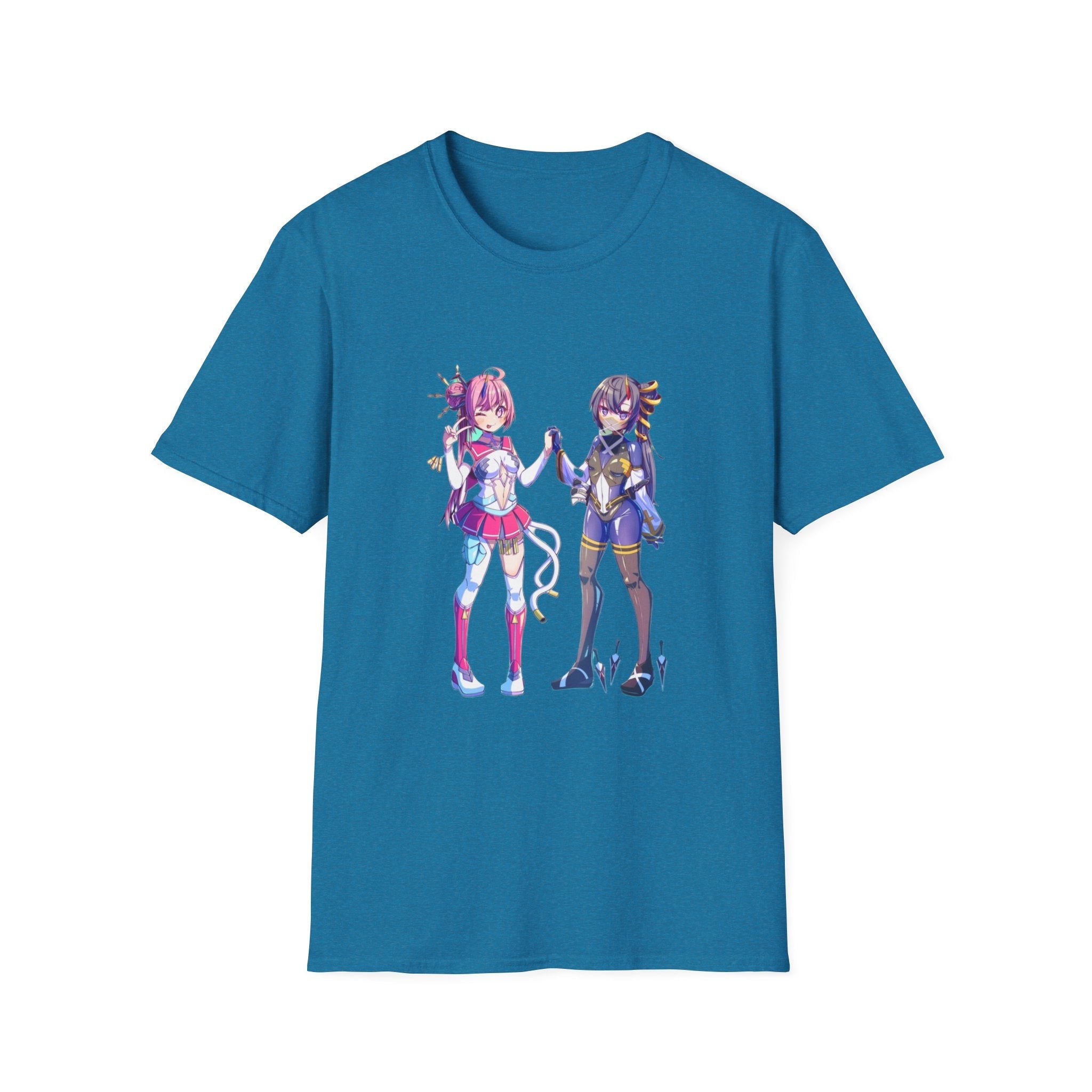 Anime-Inspired lewd Unisex T-Shirt, Cute Graphic Tee, Casual Wear, Gift for Fans, Cosplay Apparel