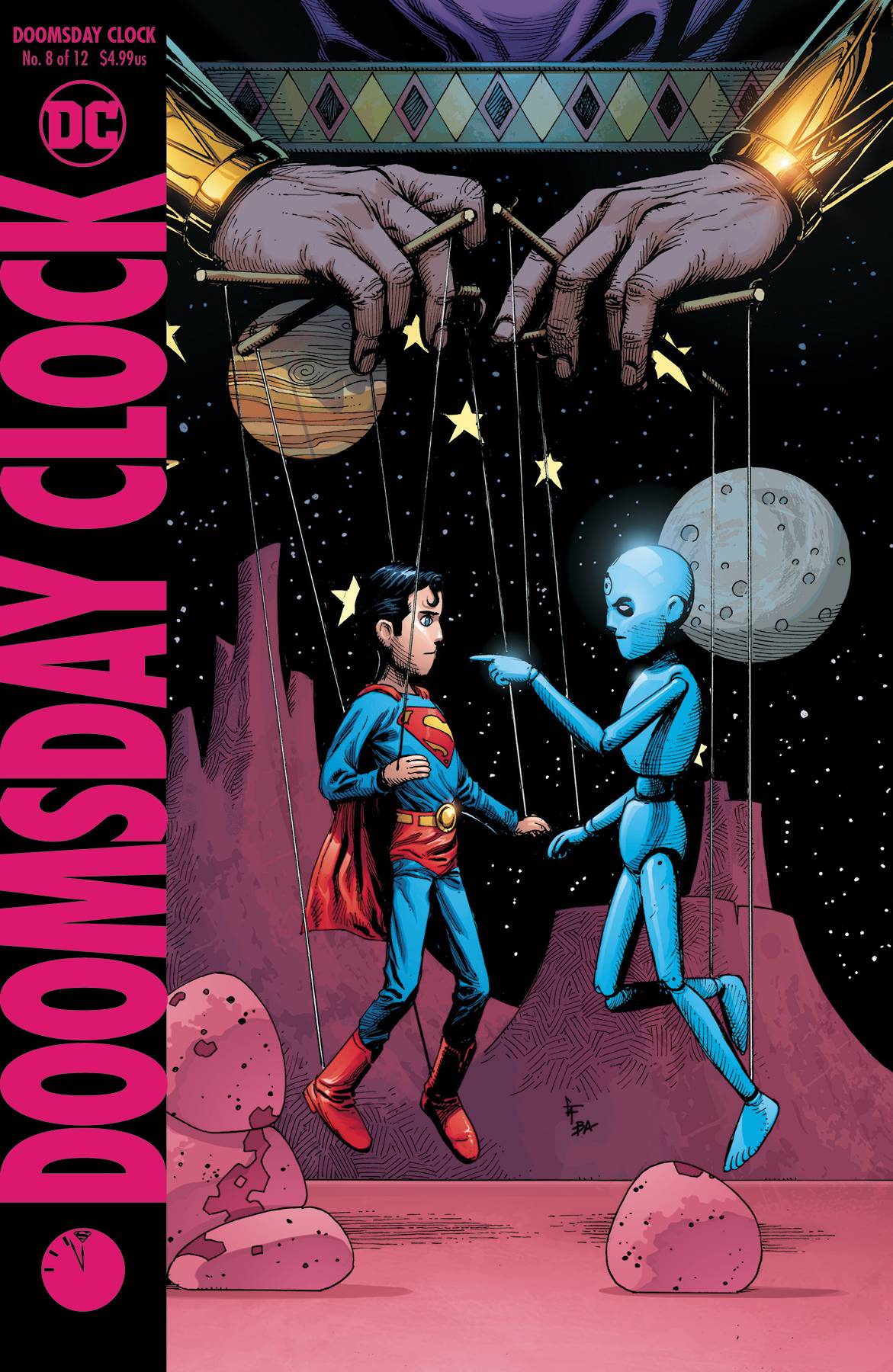 DOOMSDAY CLOCK #8 B (OF 12) DC Gary Frank Variant Geoff Johns (11/28/2018)