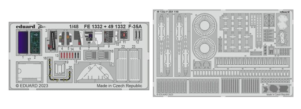 Eduard 491332 1/48 Aircraft- F35A for TAM (Painted)