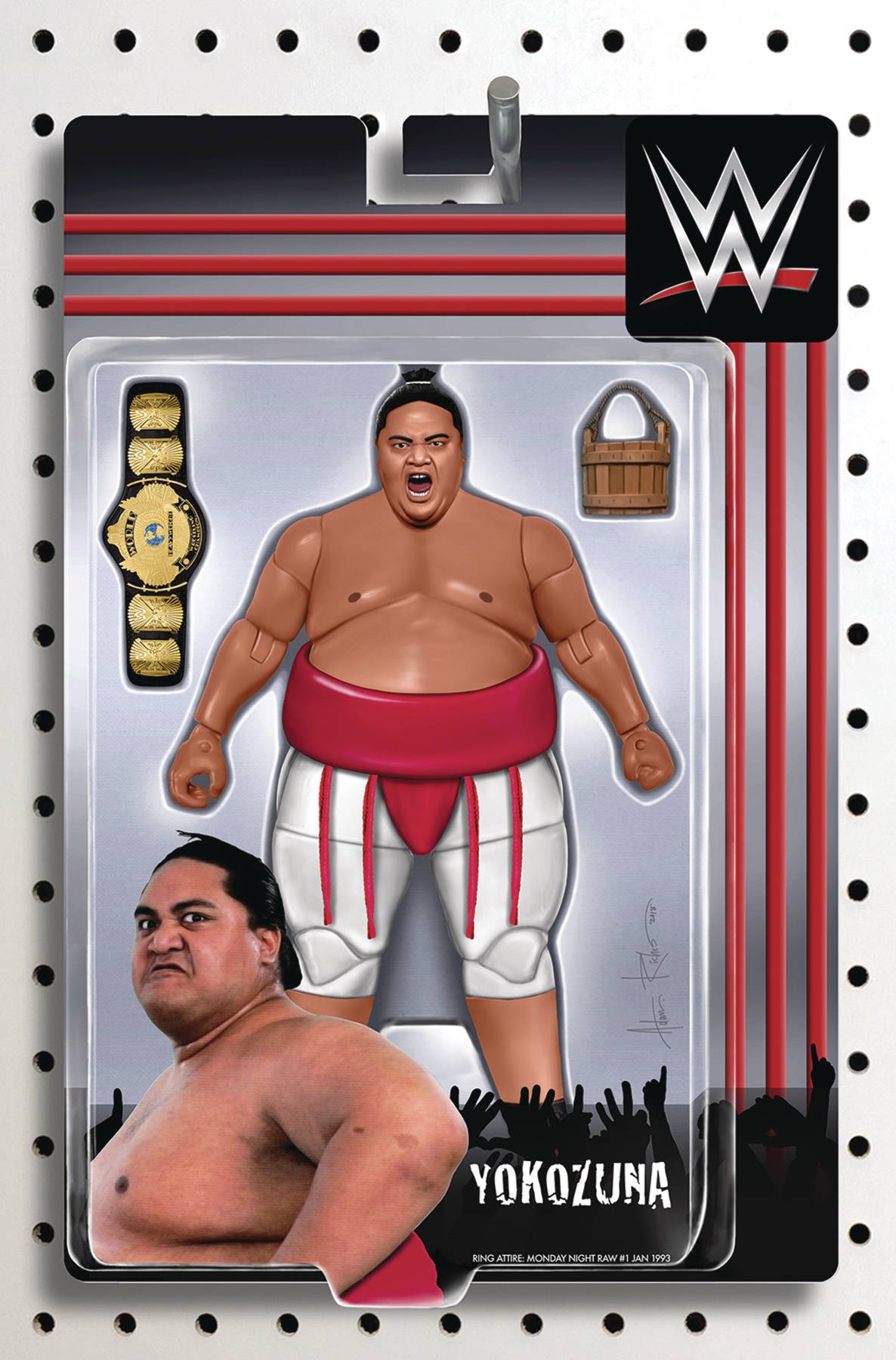 WWE #22 Boom Adam Riches Action Figure Variant Yokozuma (11/07/2018)