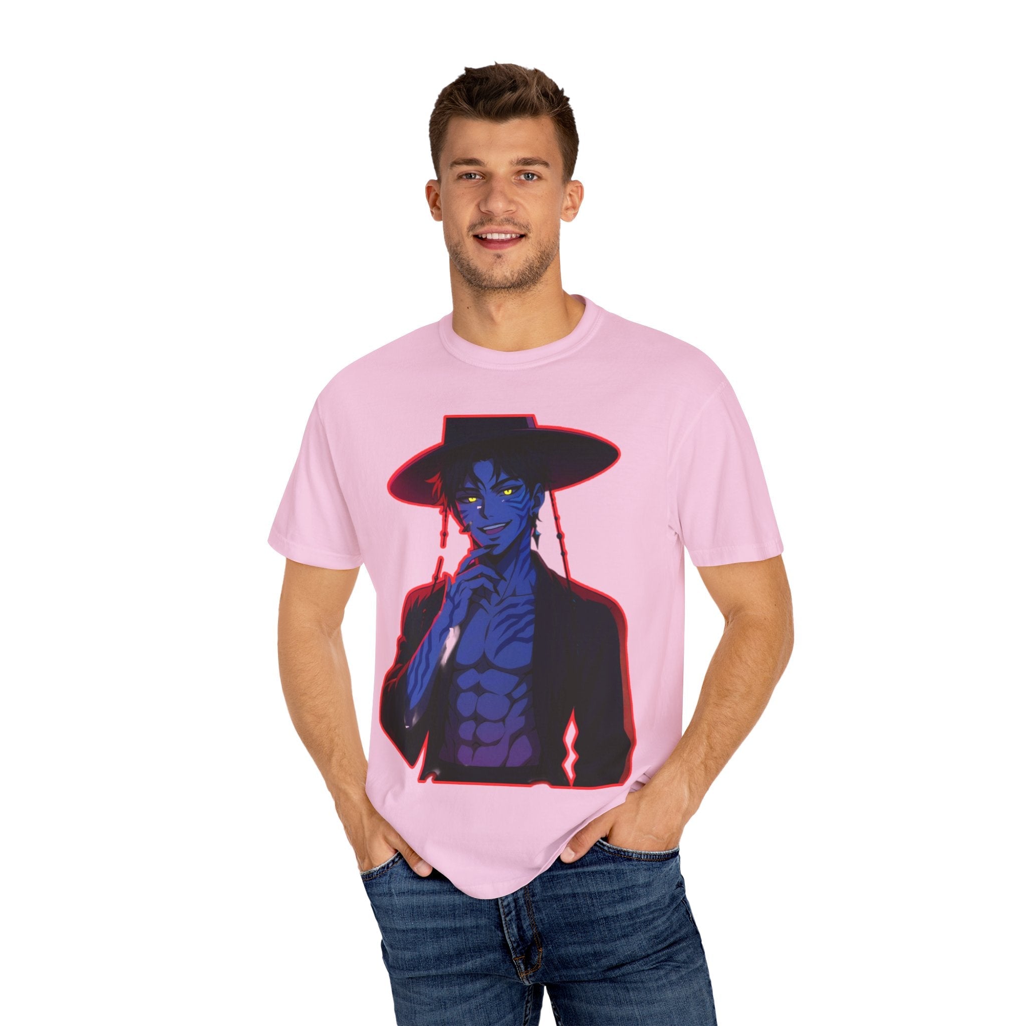 Kpop Anime-Inspired Unisex T-Shirt, Retro Anime Tee, Cool Graphic Shirt, Gift for Anime Lovers, Fashionable Streetwear