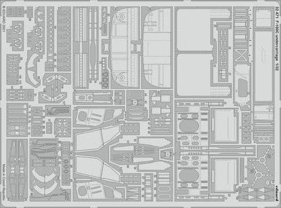 Eduard 32471 1/32 Aircraft- F100C Undercarriage for TSM