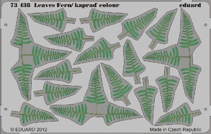 Eduard 73438 1/72 Fern Leaves (Painted)