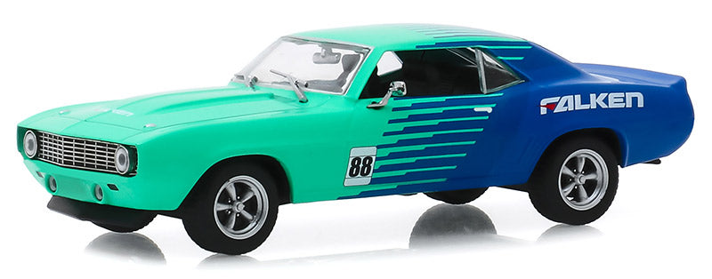 Greenlight 86343 1/43 Scale Falken Tires - 1969 Chevrolet Camaro #88
