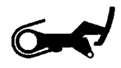 Walthers Cornerstone 933-995 HO Scale Horn-Hook Couplers -- X-2F pkg(12)