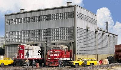 Walthers Cornerstone 933-2916 HO Scale Diesel House -- Kit