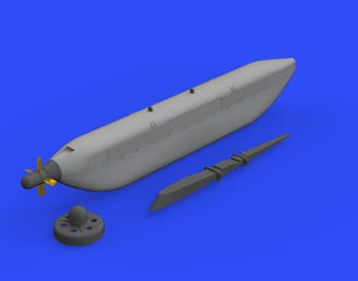Eduard 648554 1/48 Aircraft- AN/ALQ99 Pod High Band (Photo-Etch & Resin)