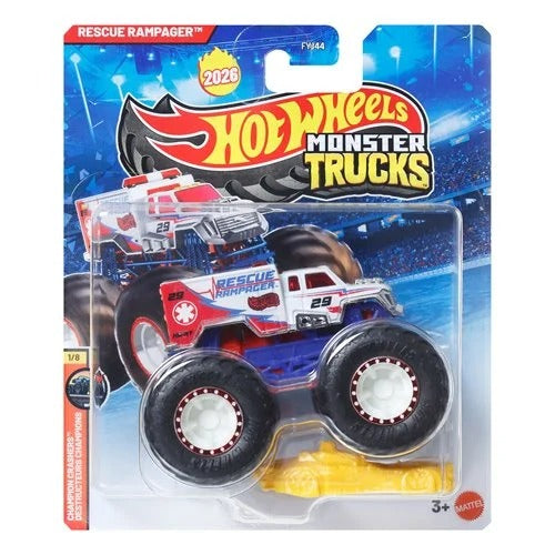 Hot Wheels Monster Trucks 1:64 Scale Vehicle 2026 - Select Vehicle(s) (5393)