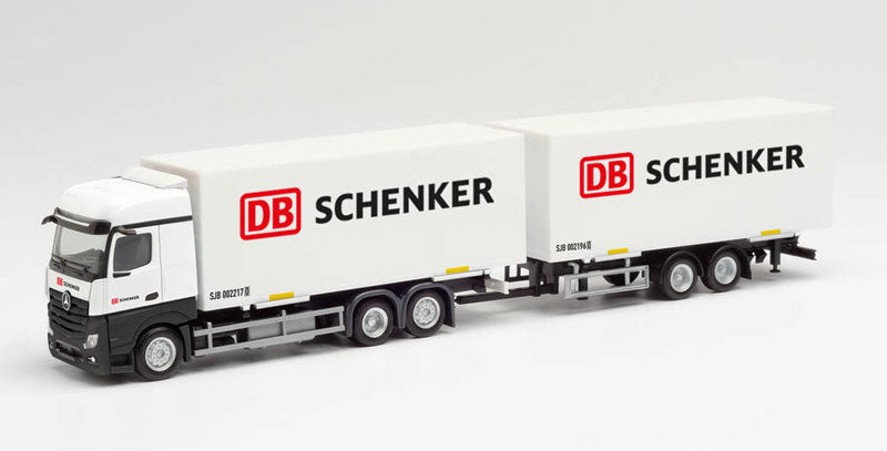 Herpa 312967 1/87 Scale Db-Schenker - Mercedes-Benz Actros Bigspace Swap Body