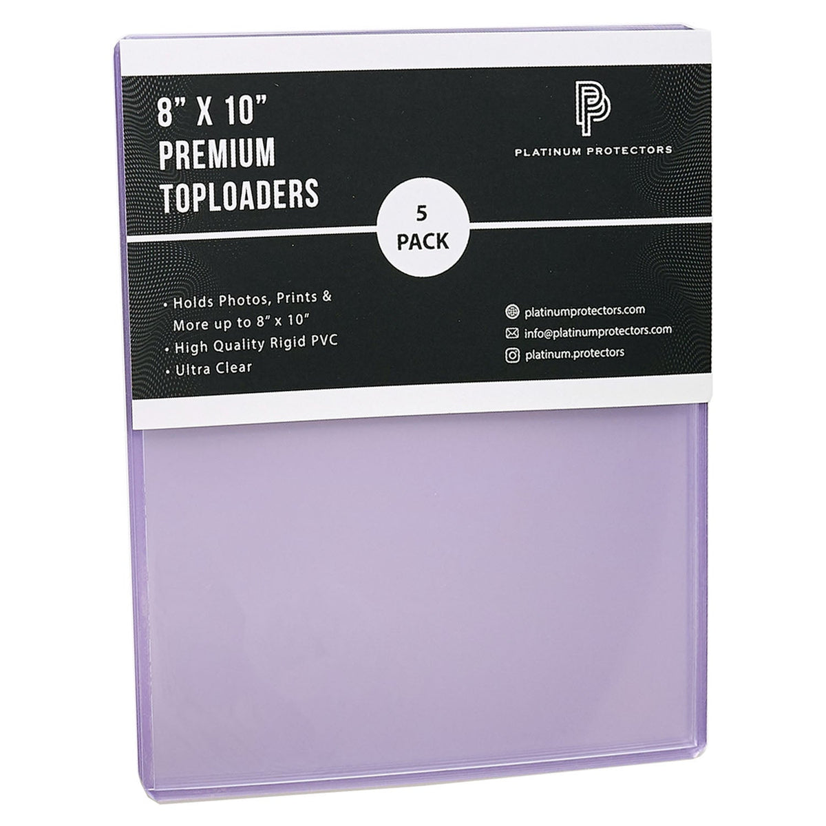 Photocard Toploader 8" x 10"