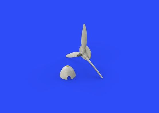 Eduard 648288 1/48 Aircraft- Bf109F Propeller for EDU (Photo-Etch & Resin)(D)