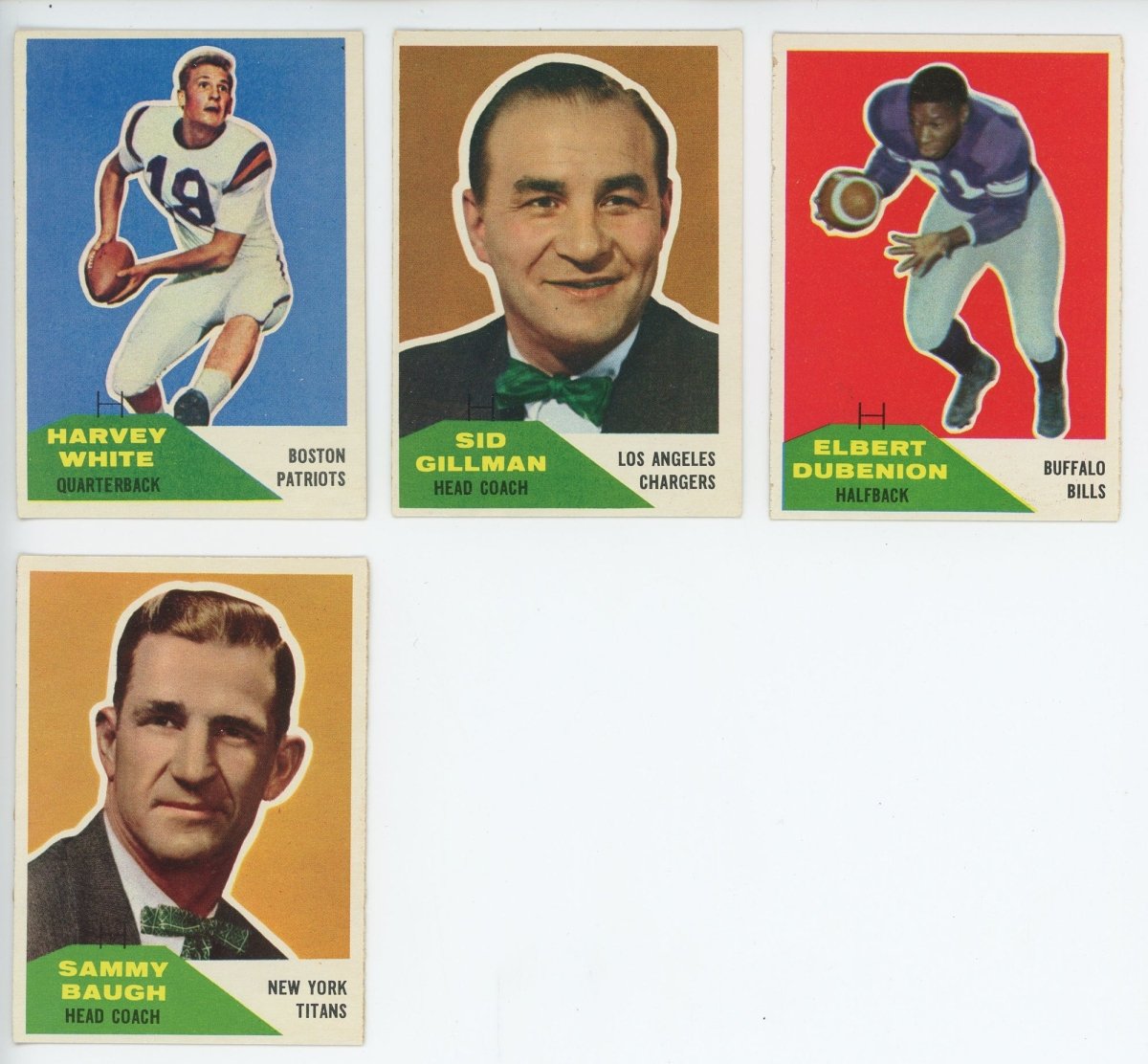 1960 FLEER FOOTBALL COMPLETE SET BREAK - 6 CARDS PER BOX!