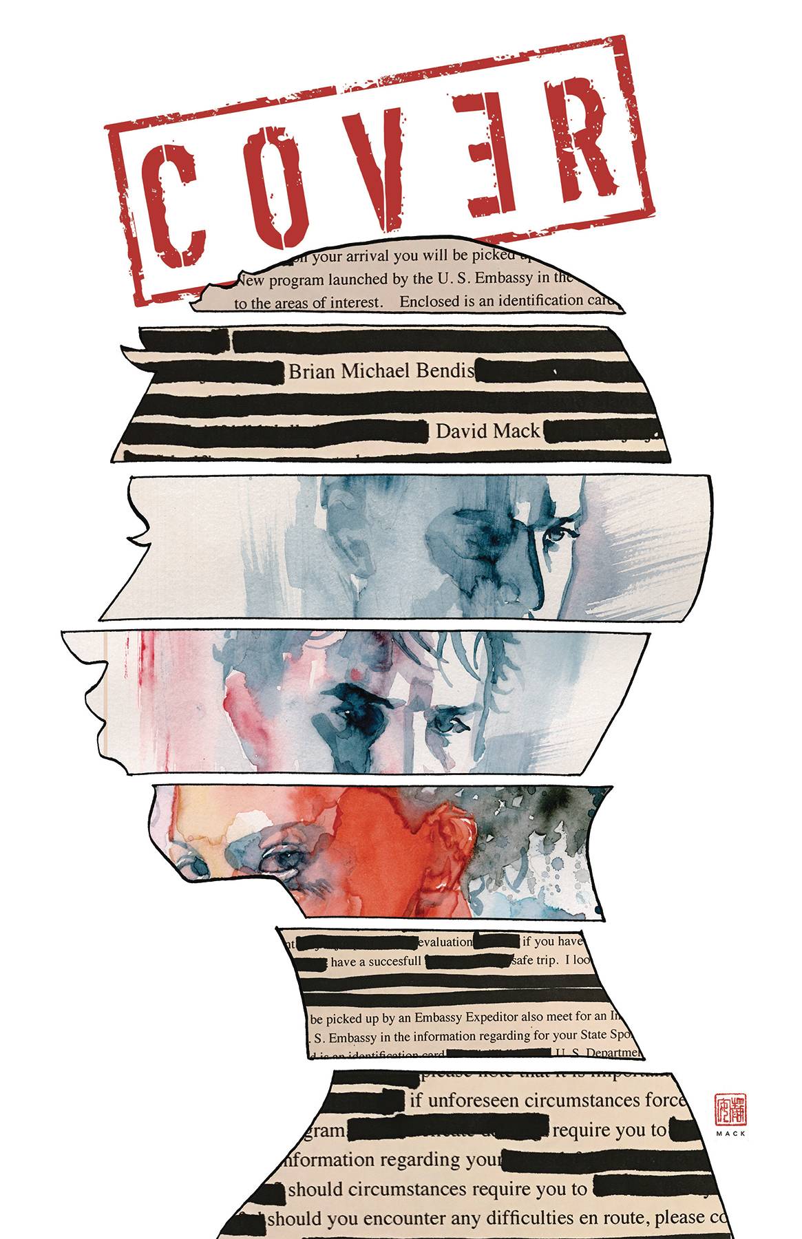 COVER #4 A (OF 6) DC David Mack Brian Michael Bendis (MR) (12/19/2018)