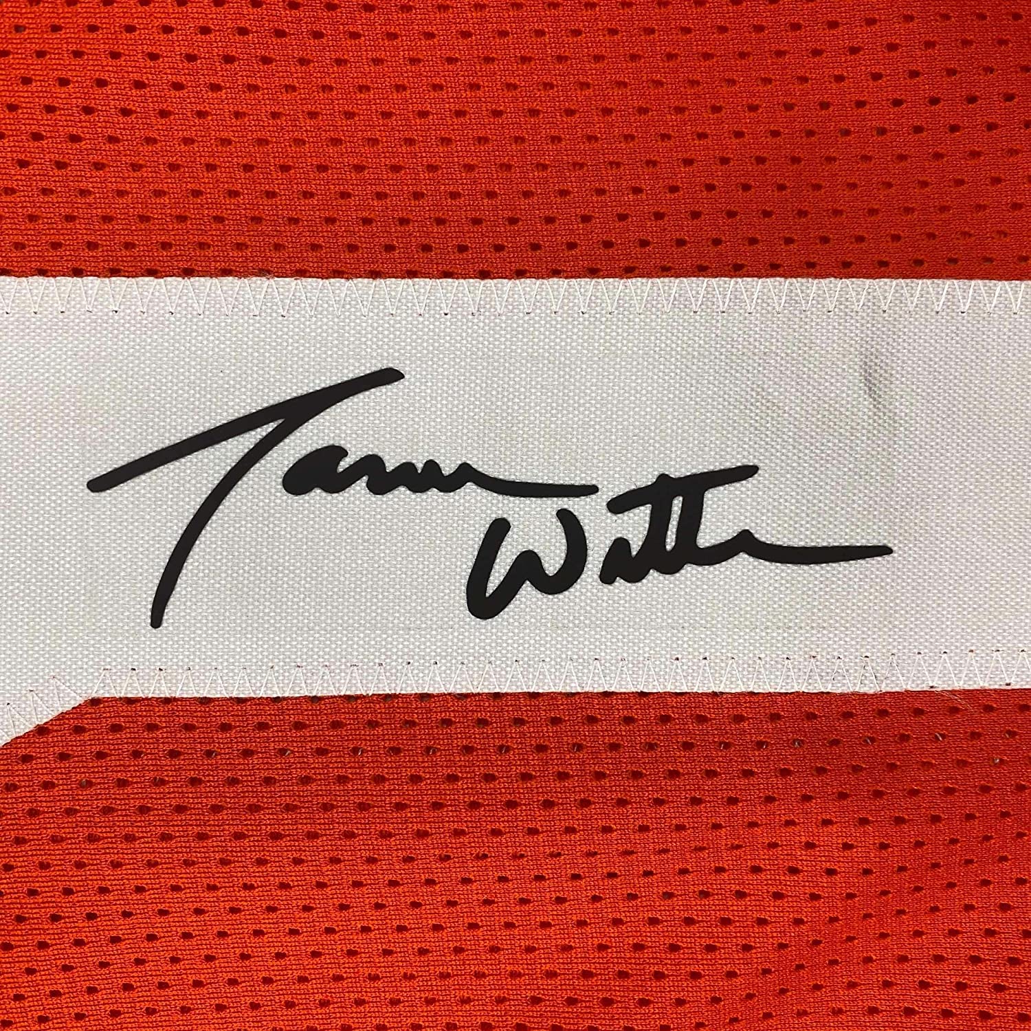 Framed Facsimile Autographed Jason Witten 35x39 Tennessee Orange Reprint Laser Auto College Football Jersey