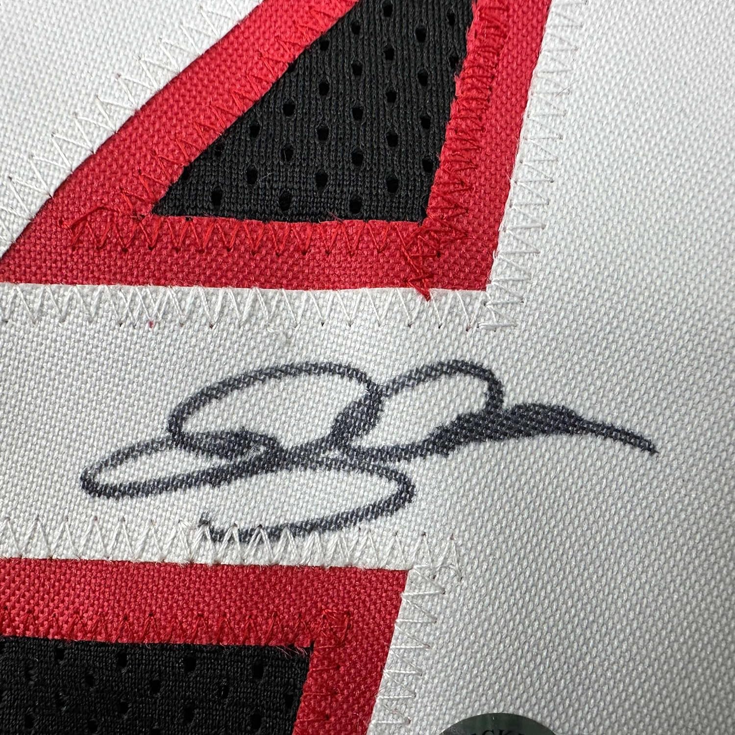 Framed Autographed/Signed Ray Allen 35x39 Miami Black Basketball Jersey Beckett BAS COA