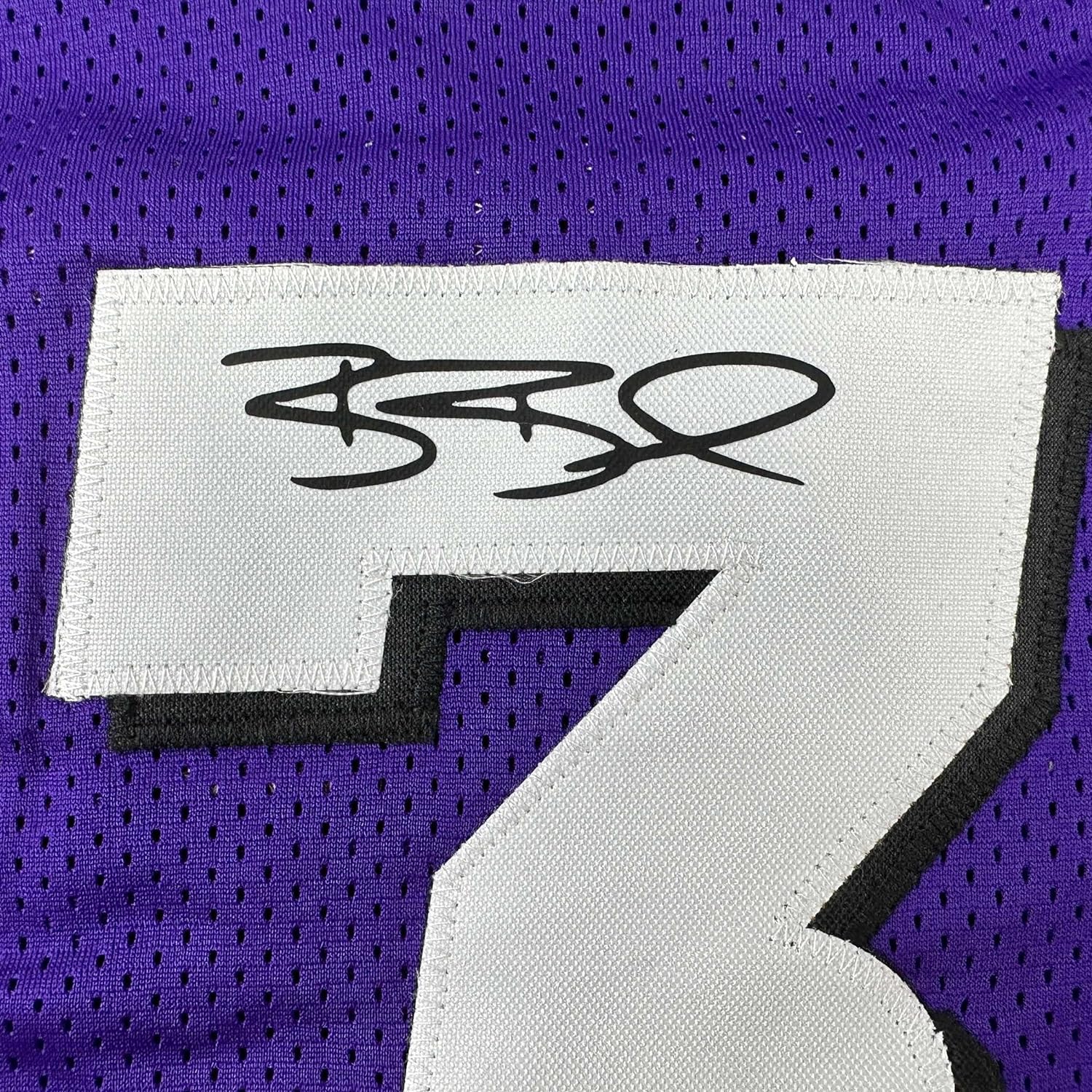 Framed Facsimile Autographed Bradley Beal 35x39 Phoenix Purple Reprint Laser Auto Basketball Jersey