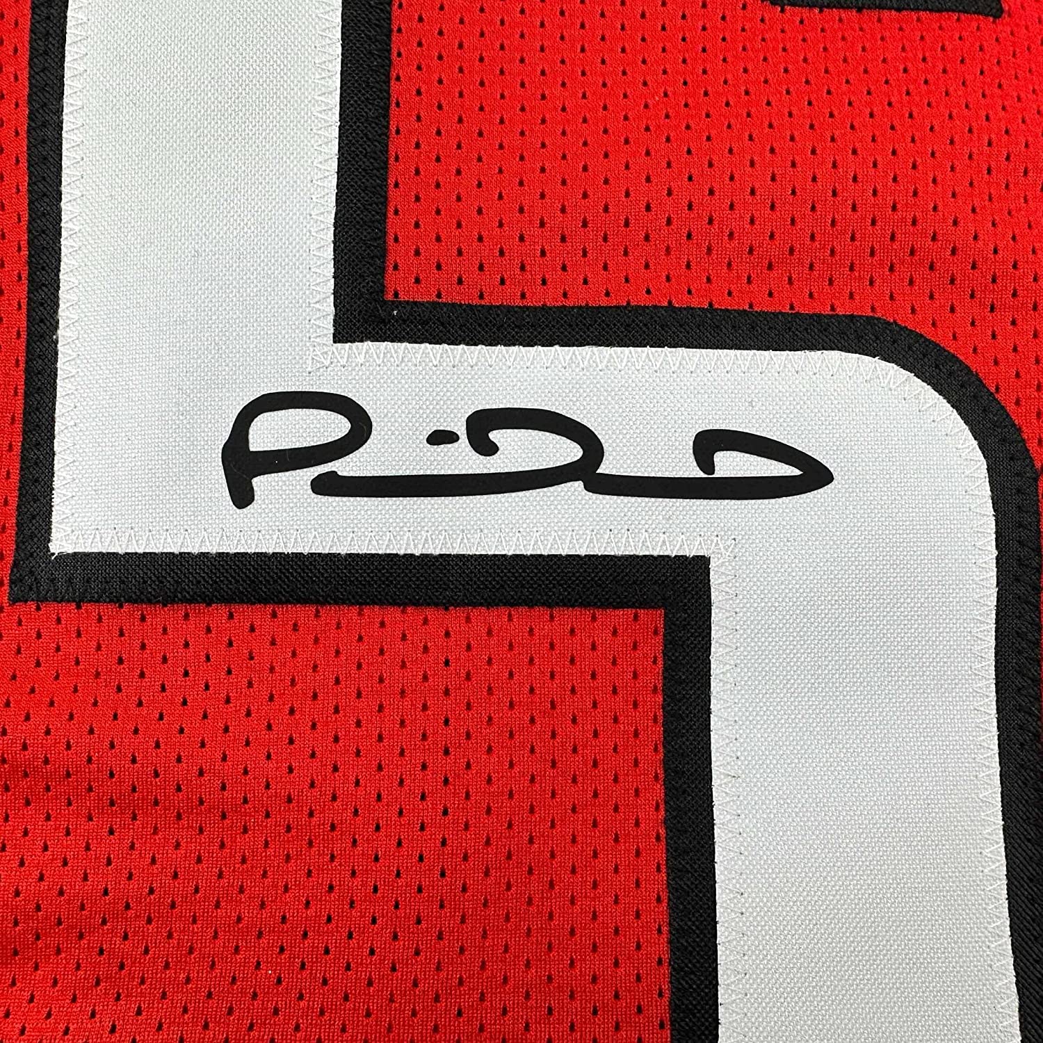 Framed Facsimile Autographed Patrick Mahomes II 35x39 Texas Tech Red Reprint Laser Auto College Football Jersey Size Men's XL