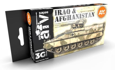 AK Interactive 11655 AFV Series: Iraq & Afghanistan Camouflage 3G Acrylic Paint