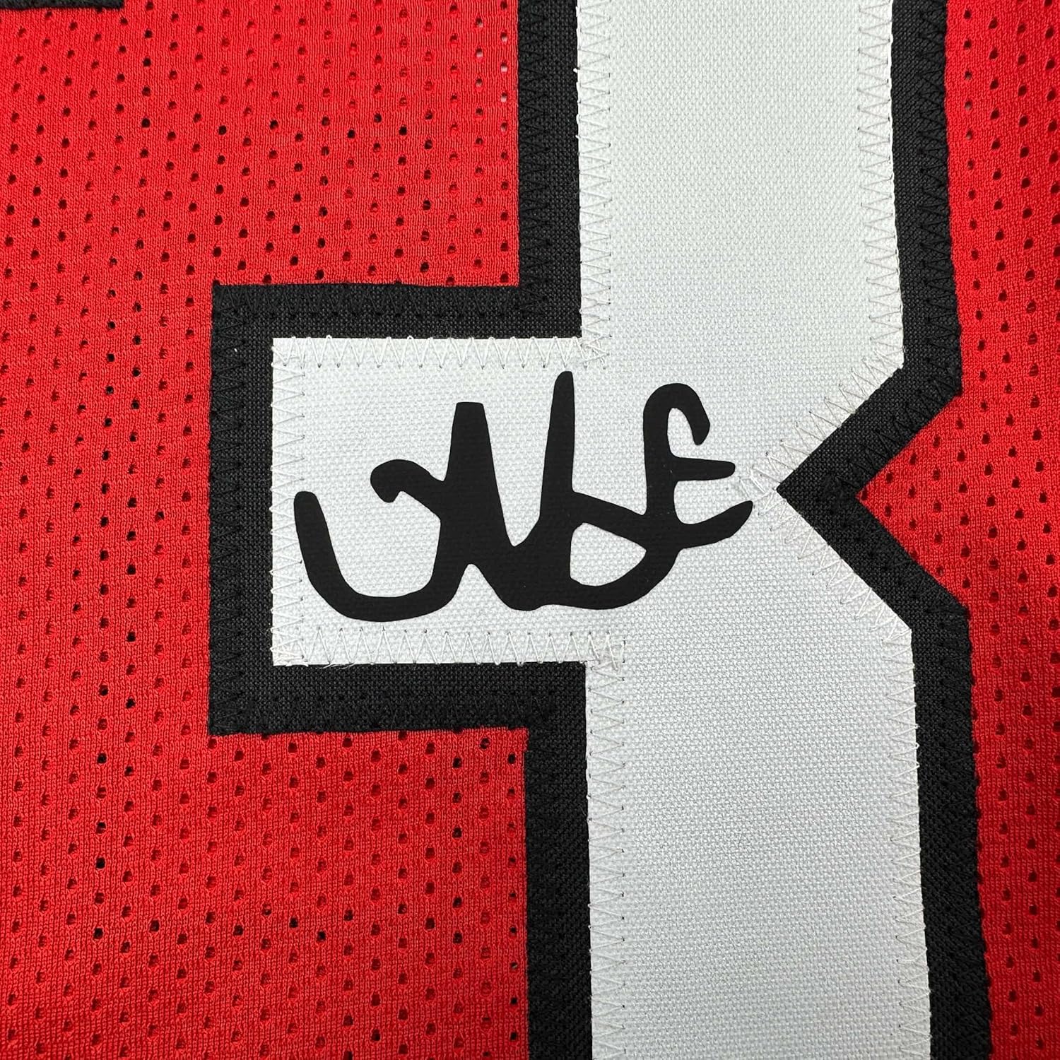 Framed Facsimile Autographed Nate Frazier 35x39 Georgia Red Reprint Laser Auto College Football Jersey